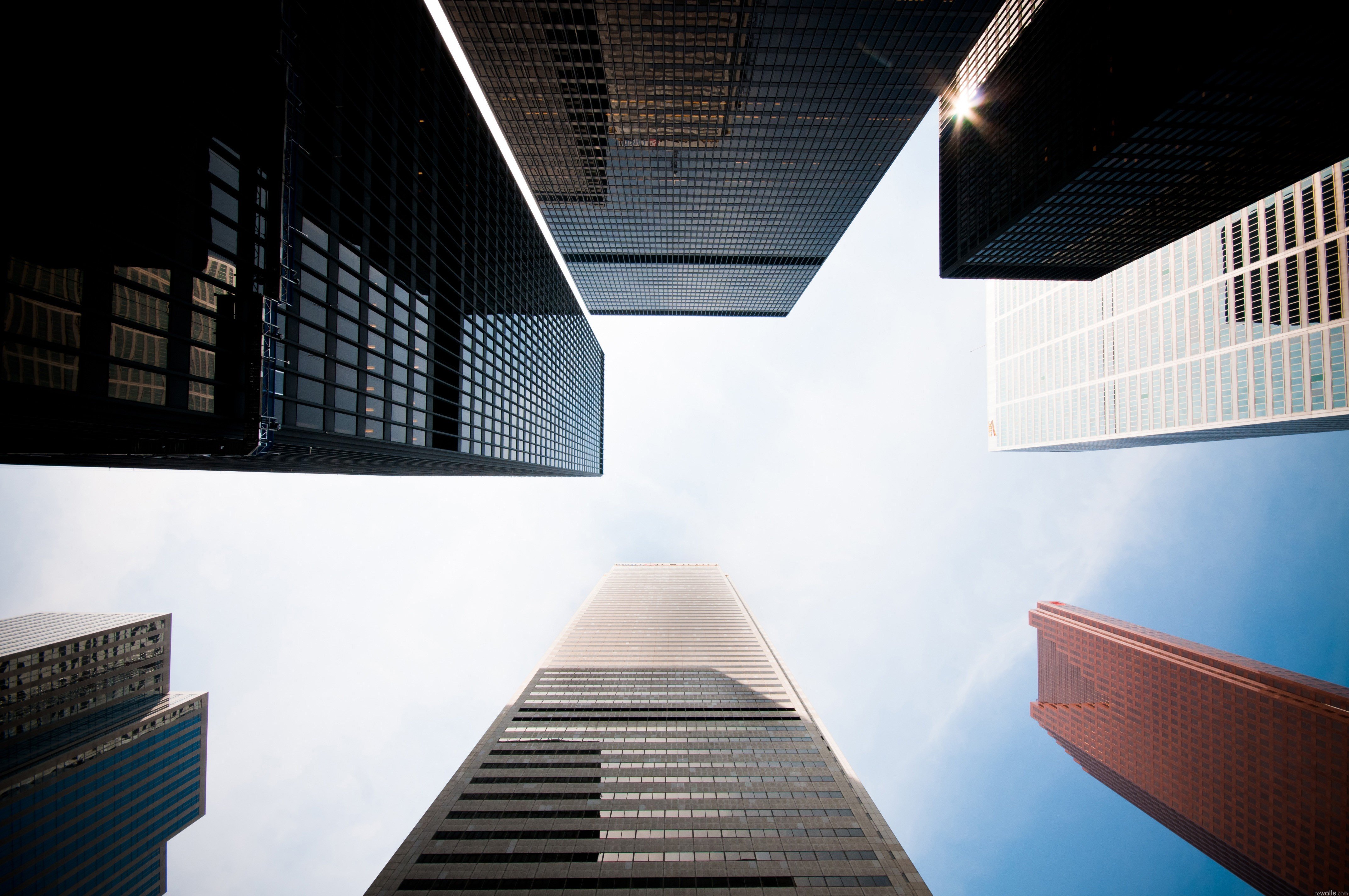 cityscape, Building, Reflection Wallpaper