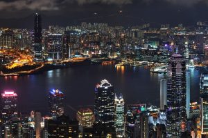 cityscape, Hong Kong, Lights, Skyscraper