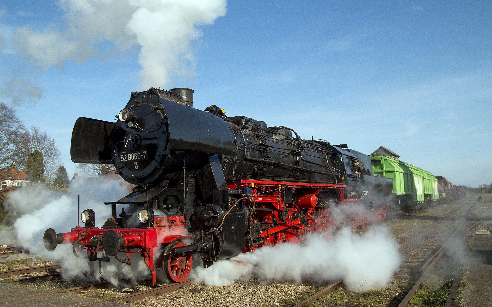 train, Steam locomotive Wallpaper