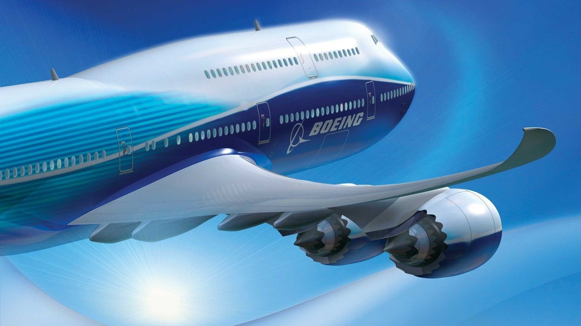 aircraft, Boeing 747 Wallpaper