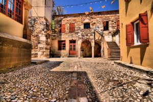 Chios, Greece, Old building