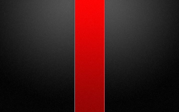 red, Black, Minimalism, Simple HD Wallpaper Desktop Background