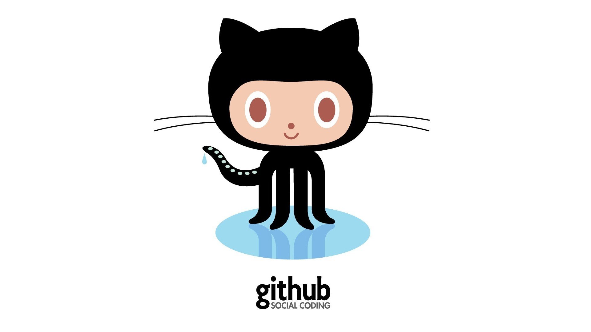 Github, Code, Logo, Open source, Versioning Wallpaper