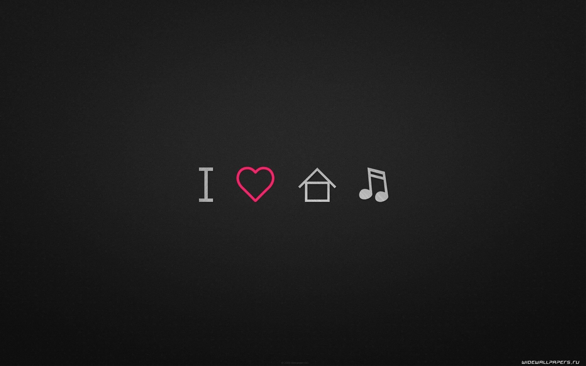 house music, Minimalism Wallpaper