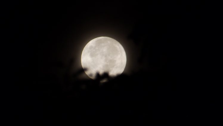 moon, Night HD Wallpaper Desktop Background
