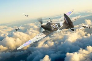 Battle of Britain, Supermarine Spitfire, Messerschmitt Bf 109, Tallyho, Dogfight