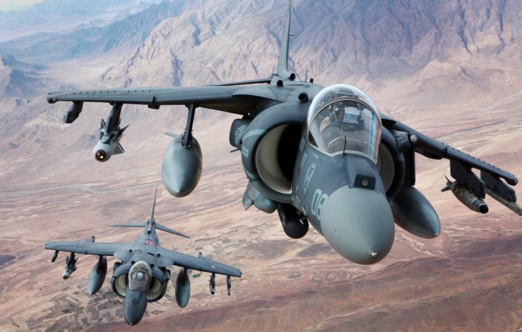 Harrier Jump Jet, Aircraft, Harrier HD Wallpaper Desktop Background
