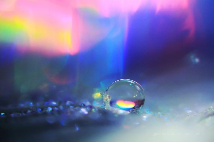 bubbles, Colorful, Simple background, Macro HD Wallpaper Desktop Background