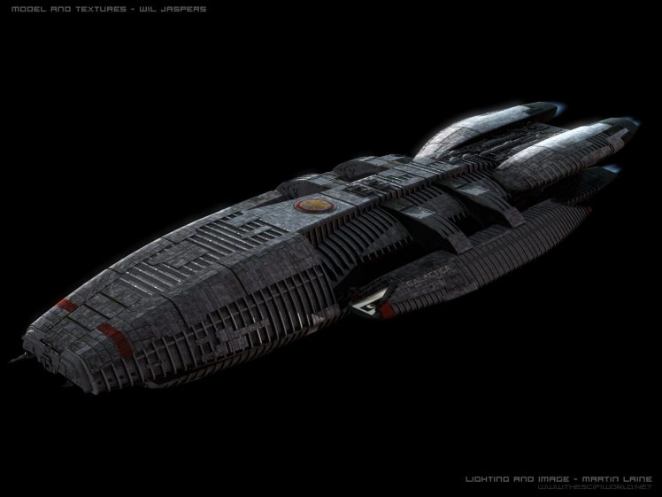 Battlestar Galactica, Spaceship HD Wallpaper Desktop Background
