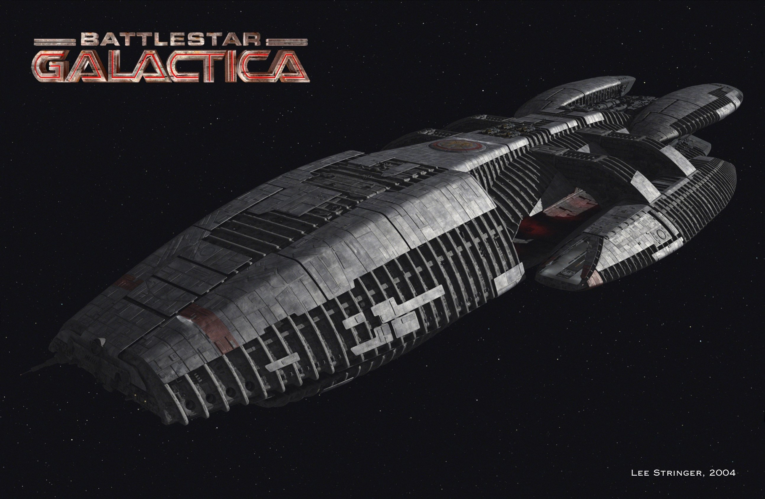 Battlestar Galactica, Spaceship Wallpaper