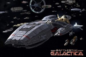 Battlestar Galactica, Spaceship
