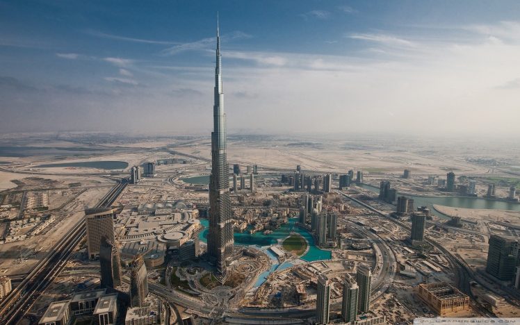 city, Town, Urban, Cityscape, Dubai, Burj Khalifa HD Wallpaper Desktop Background