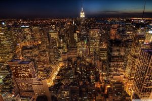city, Urban, Cityscape, Lights, New York City