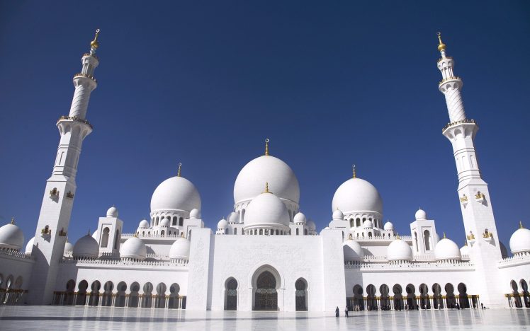 mosques, Architecture, Abu Dhabi, Building HD Wallpaper Desktop Background