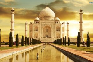 Taj Mahal, India, Palace, Architecture, Trees