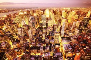 city, Urban, New York City, Manhattan, Cityscape, Lights, Aerial view