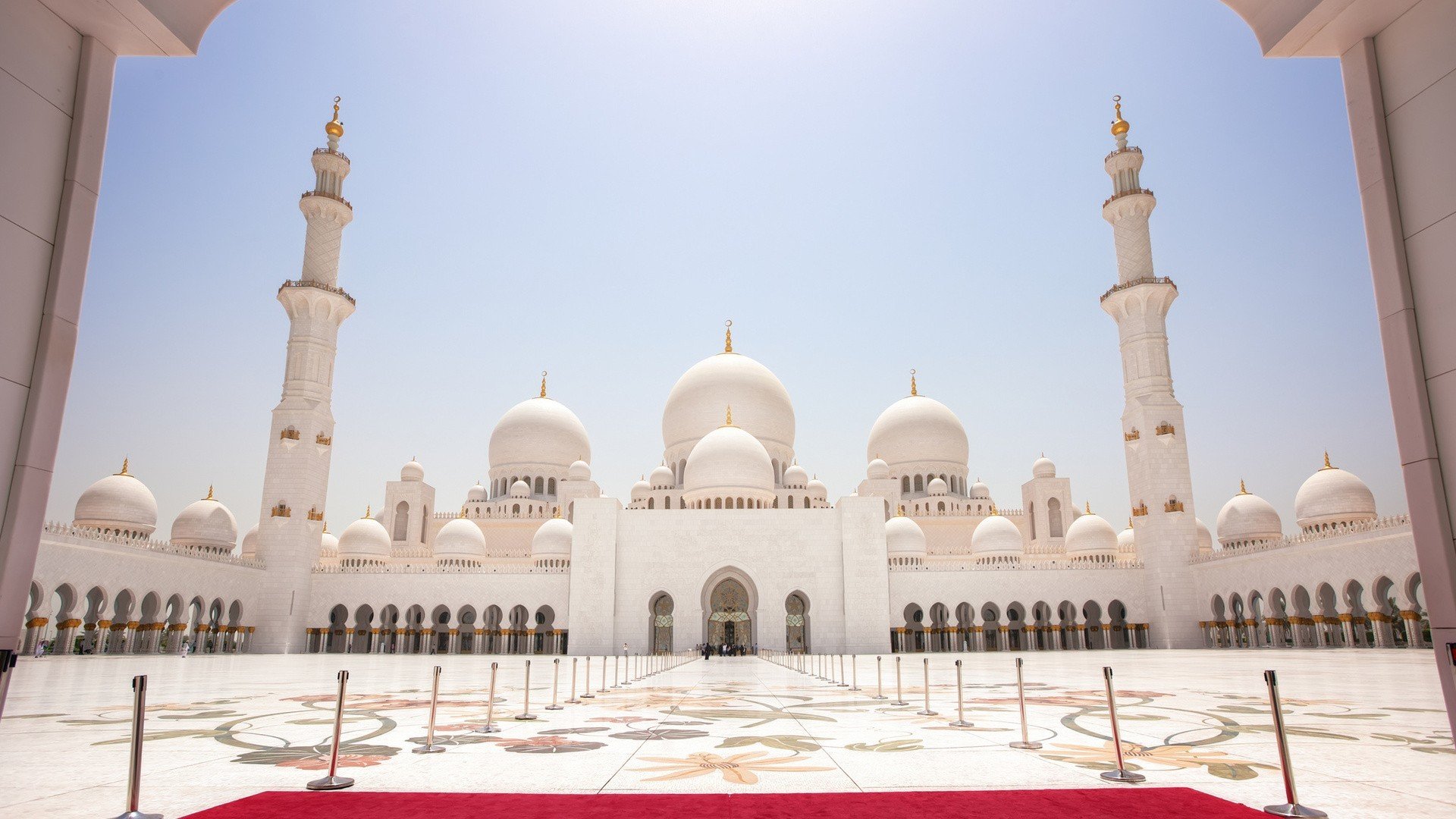 Abu Dhabi, Architecture, Tower, Mosques Wallpaper