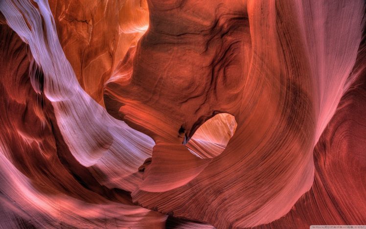 Antelope Canyon, Arizona, Canyon, Rock formation HD Wallpaper Desktop Background