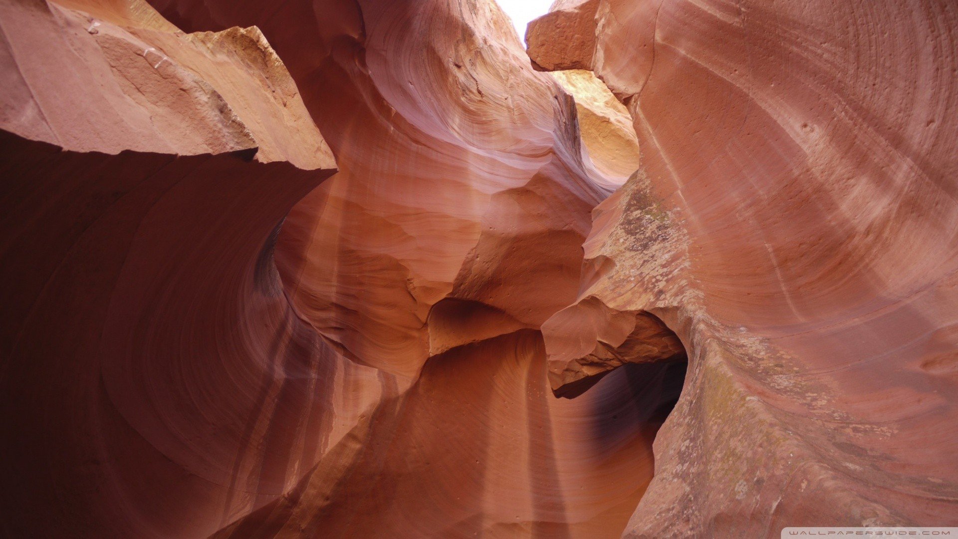 Antelope Canyon, Rock formation, Canyon, Desert Wallpaper