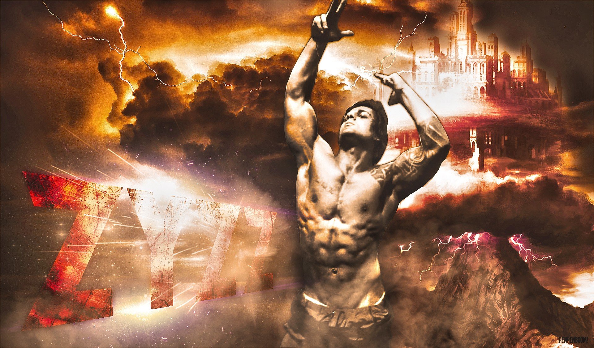 Zyzz Desktop Wallpaper