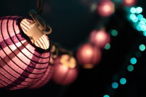 lights, Decorations, Bokeh, Macro, Blurred, Wires, Photography