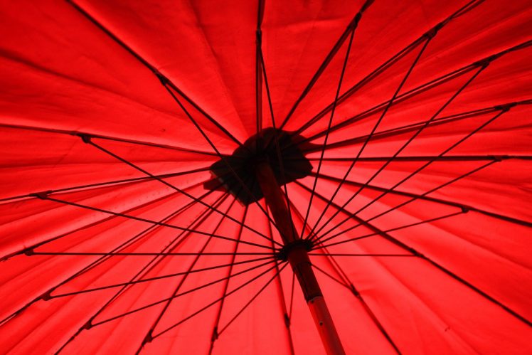 umbrella, Colorful, Photography, Red HD Wallpaper Desktop Background