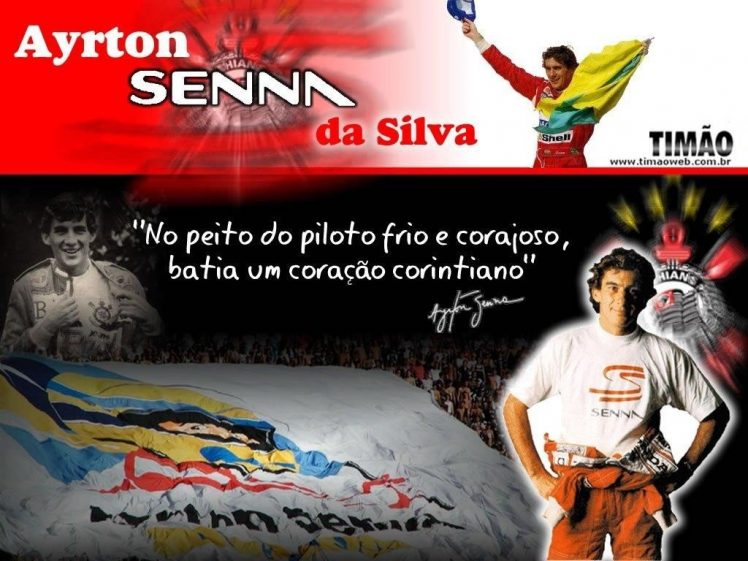 Corinthians, Brasil, Ayrton Senna HD Wallpaper Desktop Background