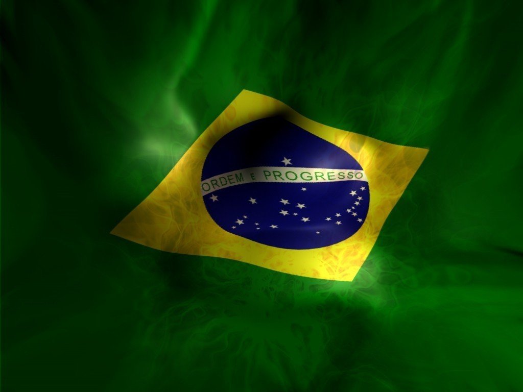 Brasil, Flag Wallpaper