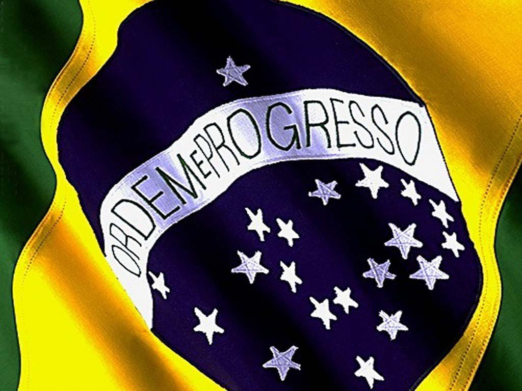 Brasil, Flag Wallpaper