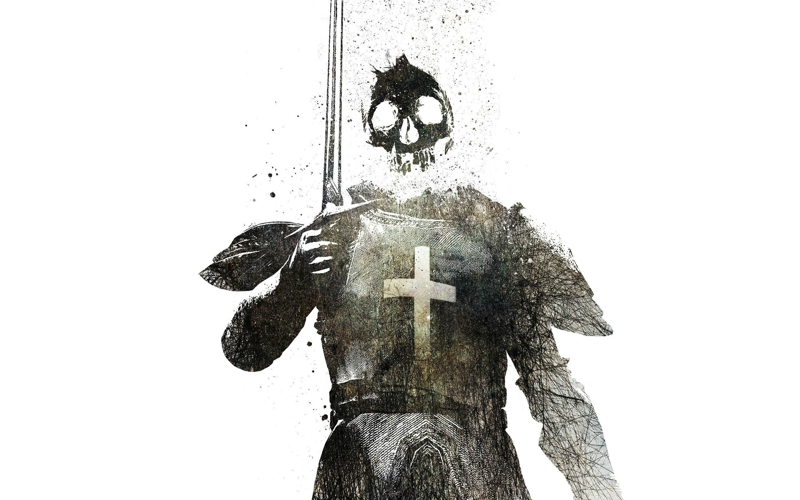 death, Knight Wallpaper