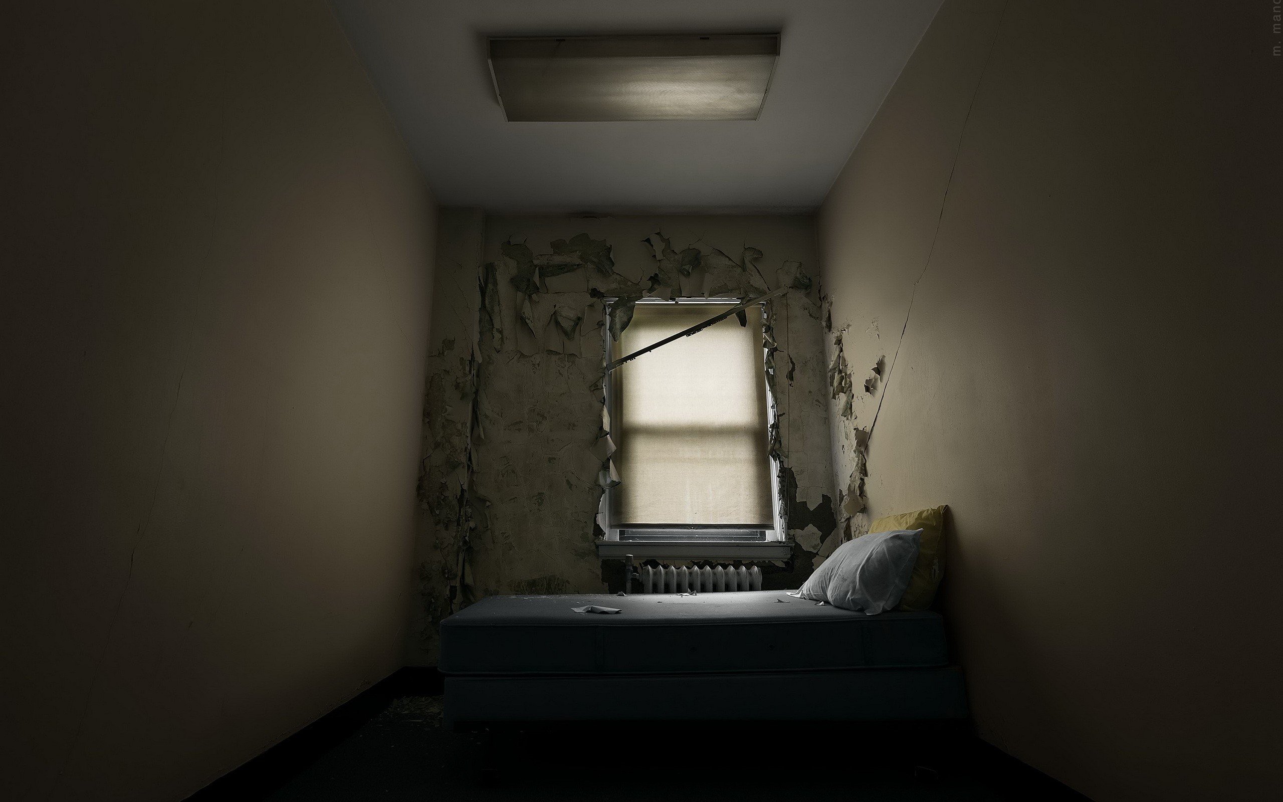 interiors, Room, Window, Bed Wallpaper
