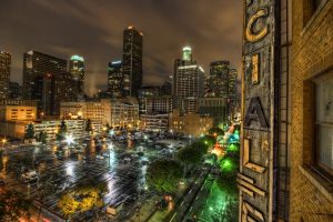city, Cityscape, Los Angeles, Night