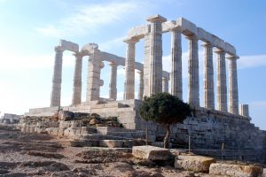 Greece, Temple of Poseidon, Ancient, Athens, Temple, Ruin, Stone, Pillar