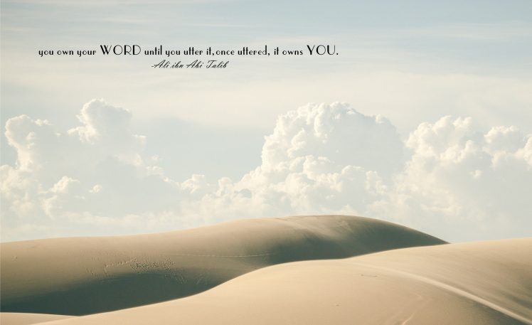 Ali ibn Abi Talib, Imam, Islam, Desert, Sand HD Wallpaper Desktop Background