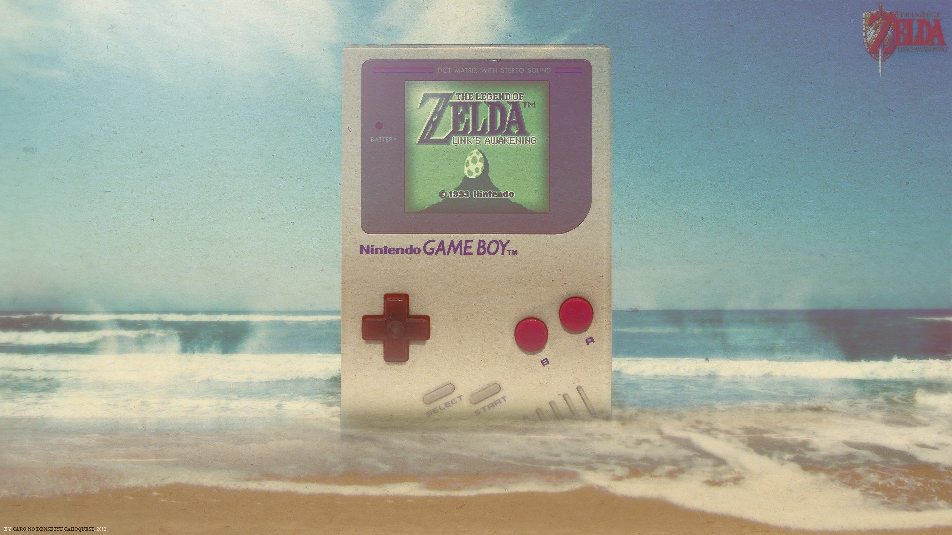 GameBoy, The Legend of Zelda Wallpaper