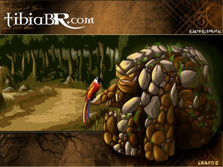 Tibia, PC gaming, RPG, Creature, Drawing HD Wallpaper Desktop Background