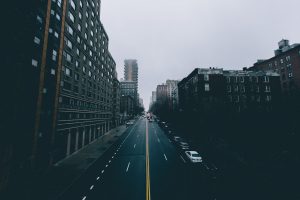 city, Street, Filter, Mist