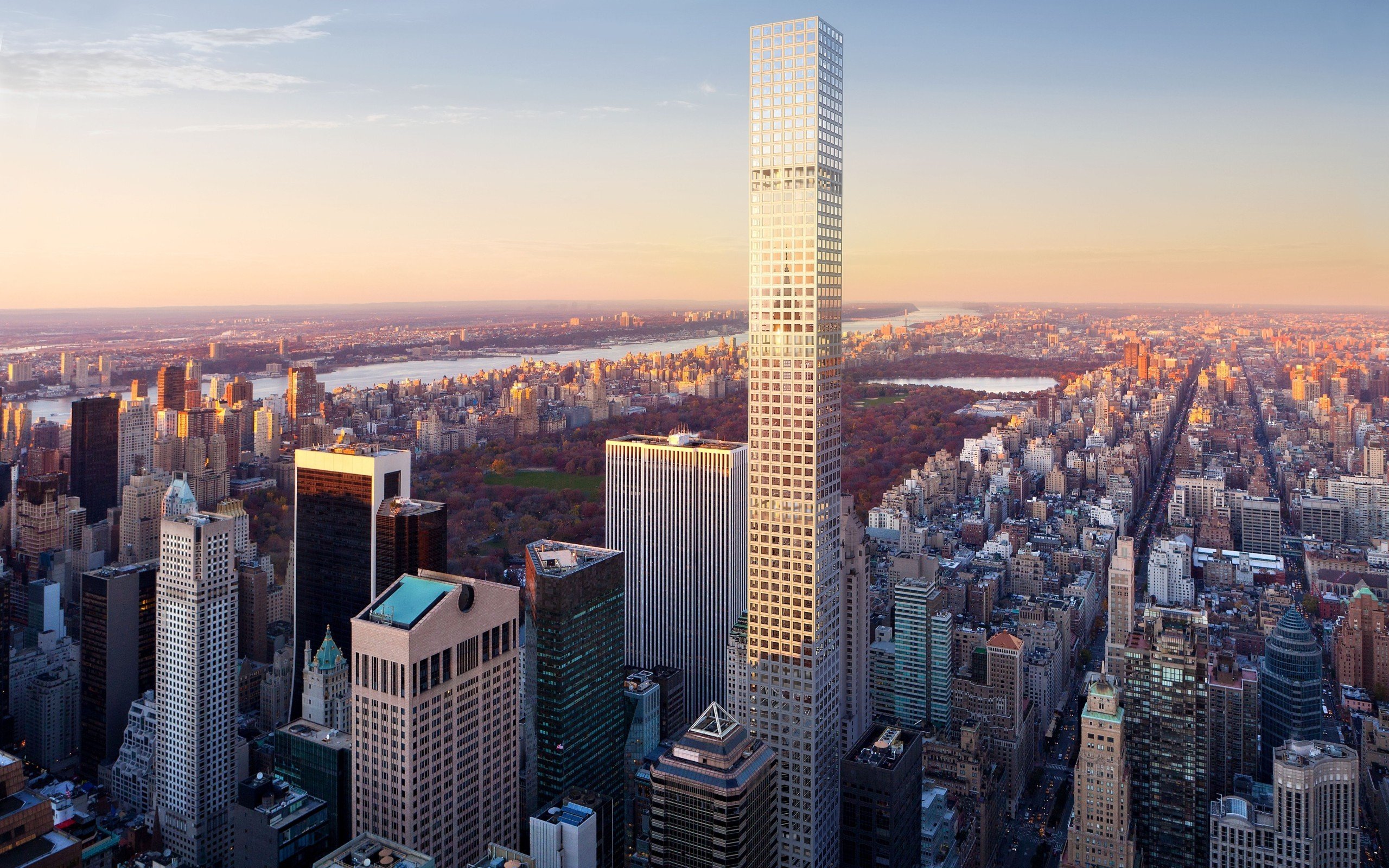 city, Cityscape, New York City, Skyscraper, Central Park, Building Wallpaper