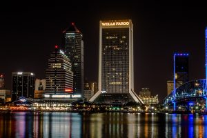 city, Night, Florida, USA, Building, Multiple display