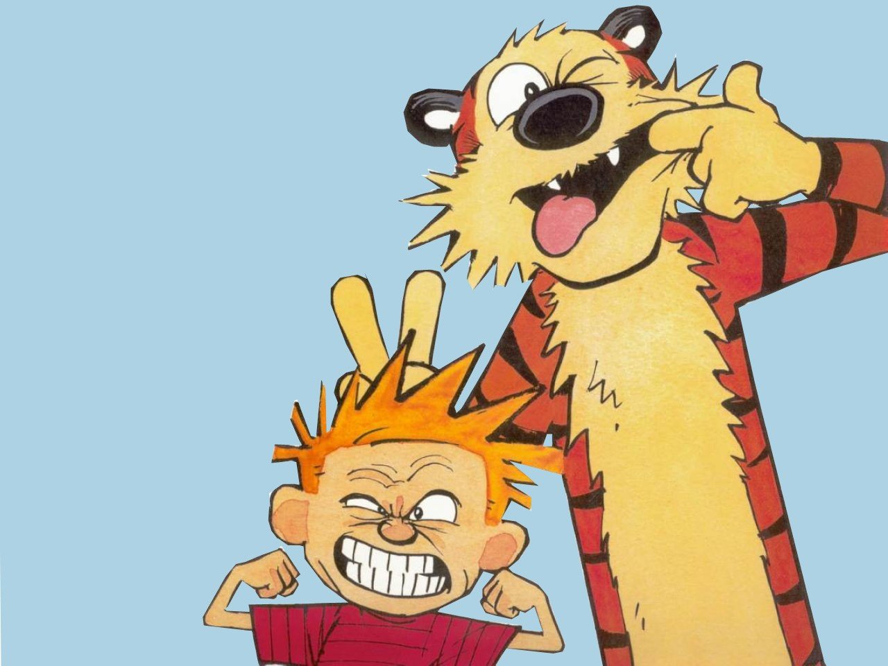 Calvin and Hobbes Wallpaper
