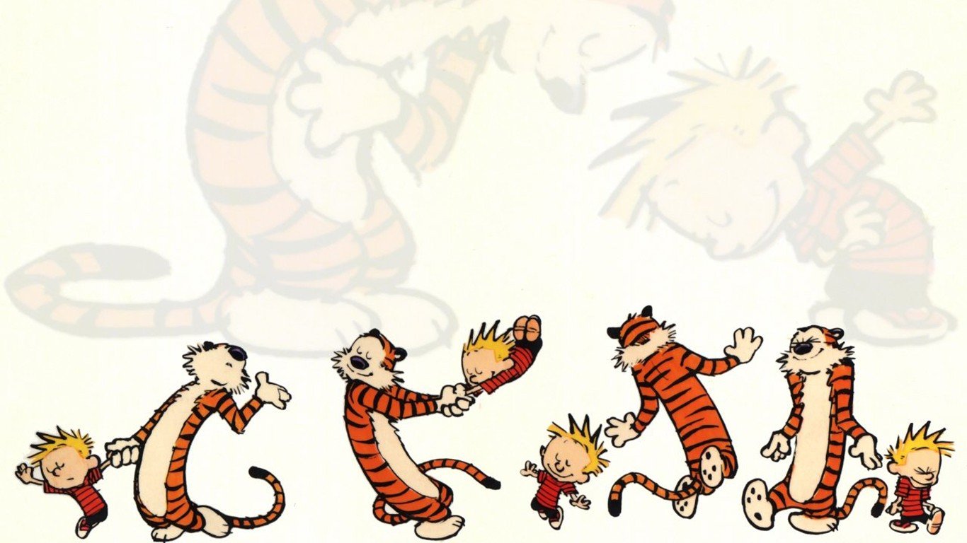 Calvin and Hobbes Wallpaper