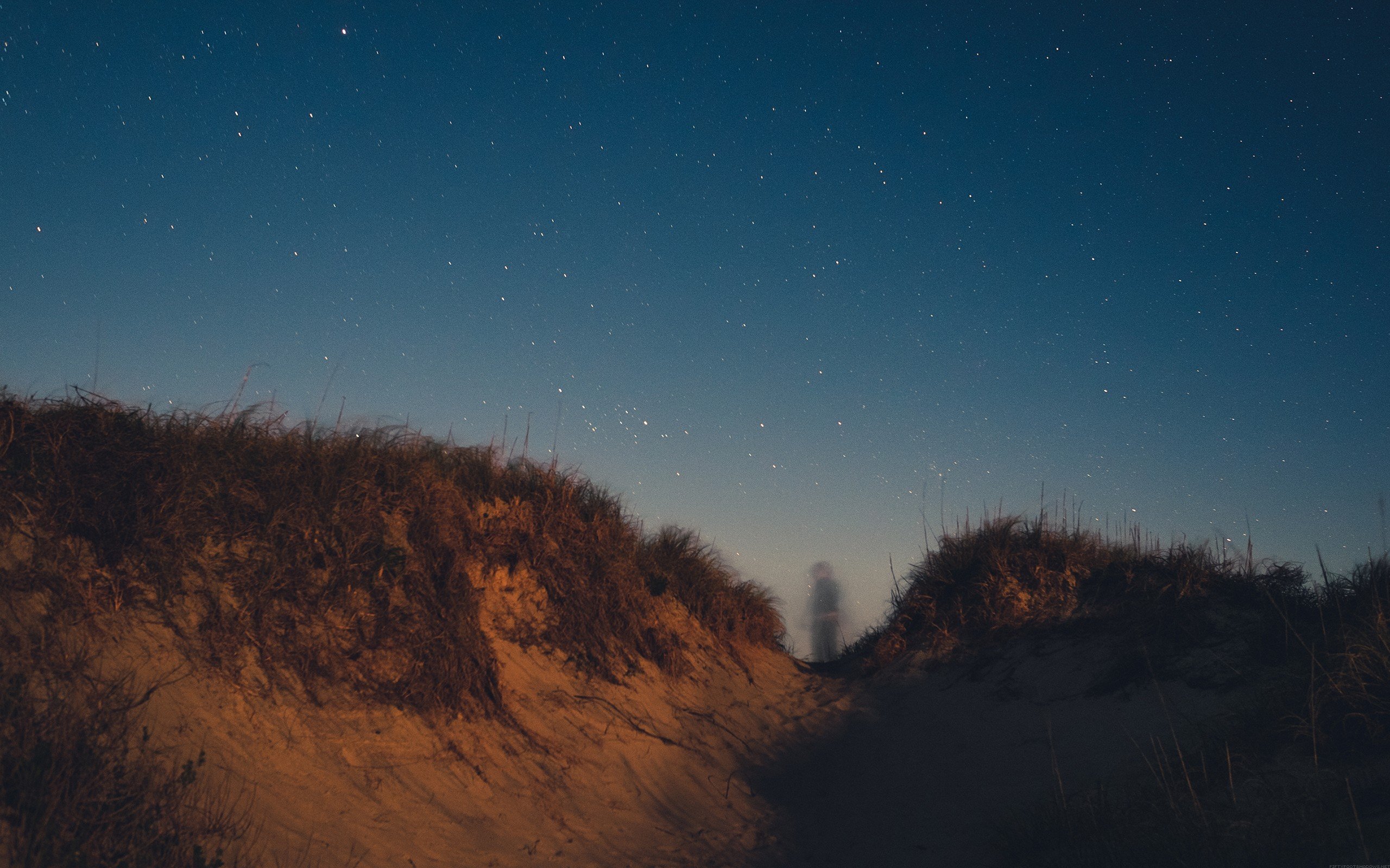 photography, Stars, Dune, Ghosts Wallpaper