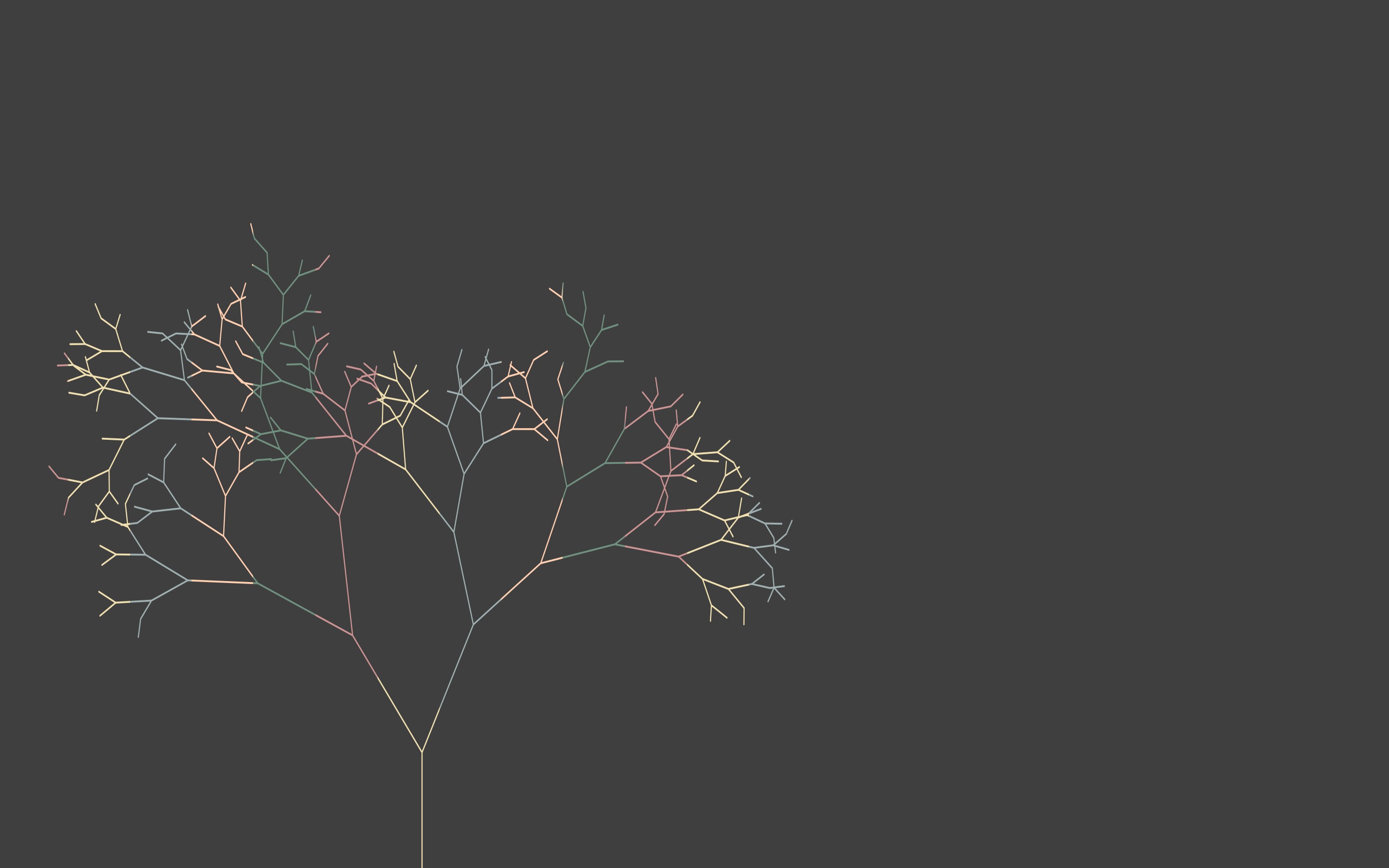 trees, Minimalism Wallpaper