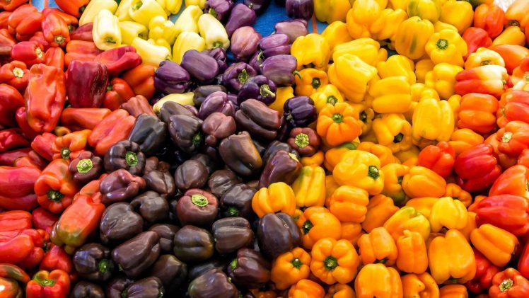 vegetables, Pepper HD Wallpaper Desktop Background