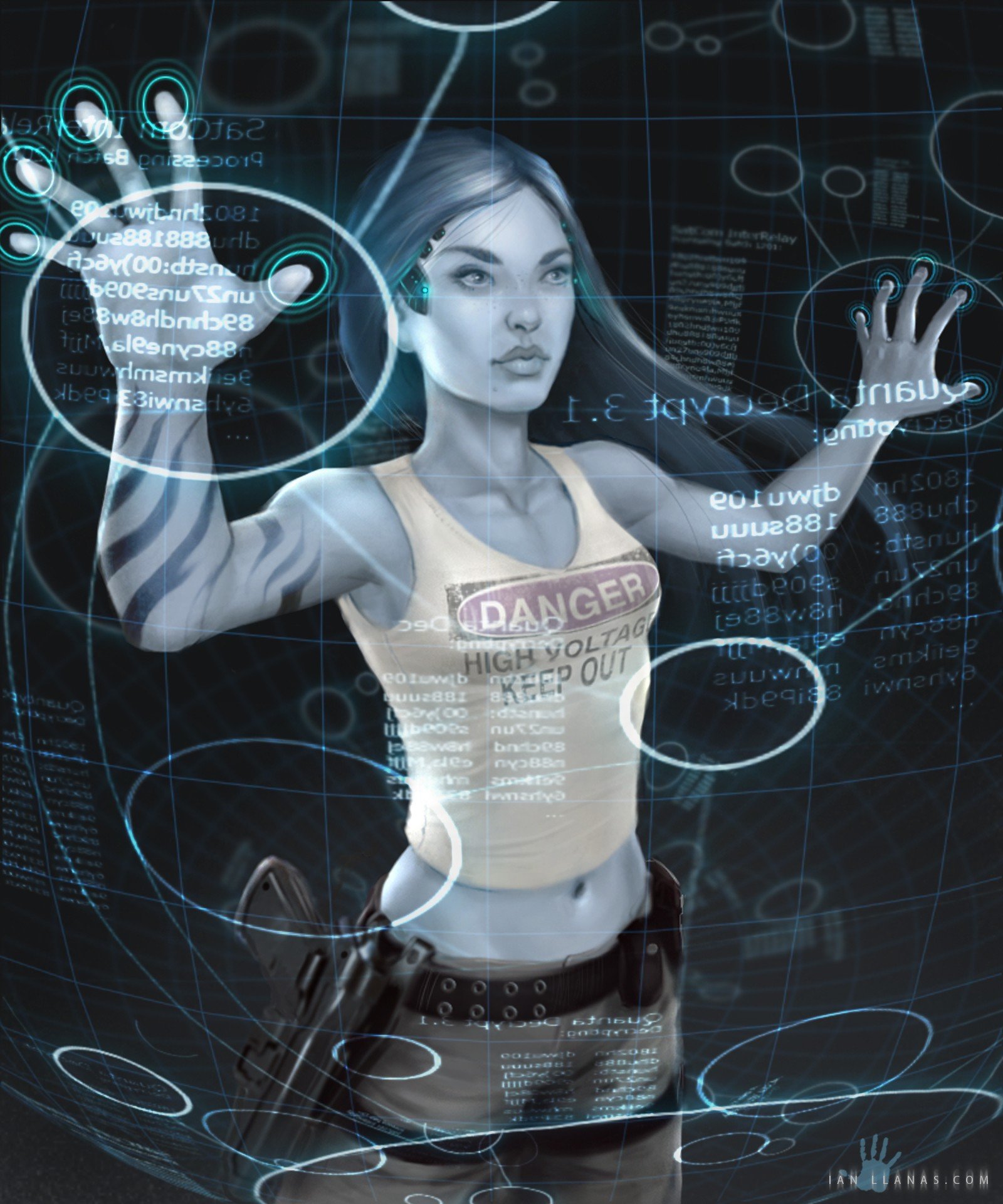 cyberpunk, Futuristic Wallpaper