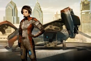 cyberpunk, Futuristic, Deus Ex: Human Revolution, Faridah Malik