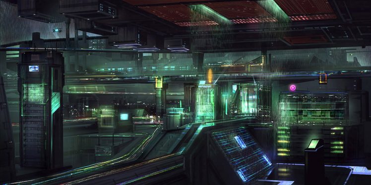 cyberpunk, Futuristic HD Wallpaper Desktop Background