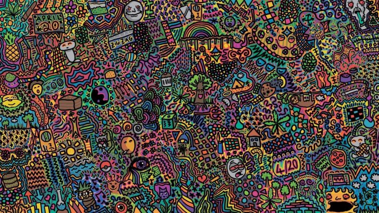 drawing, Colorful HD Wallpaper Desktop Background