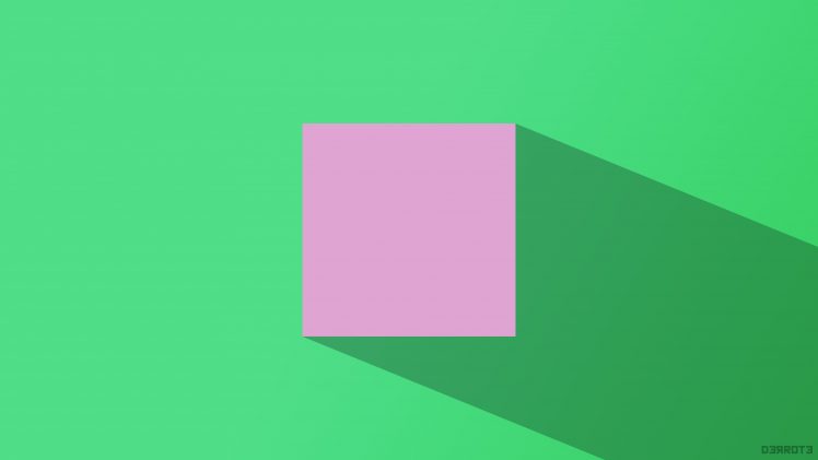 Oink, Pink, Minimalism HD Wallpaper Desktop Background