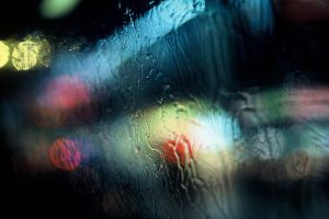 rain, Window, Lights, Traffic lights, Water on glass